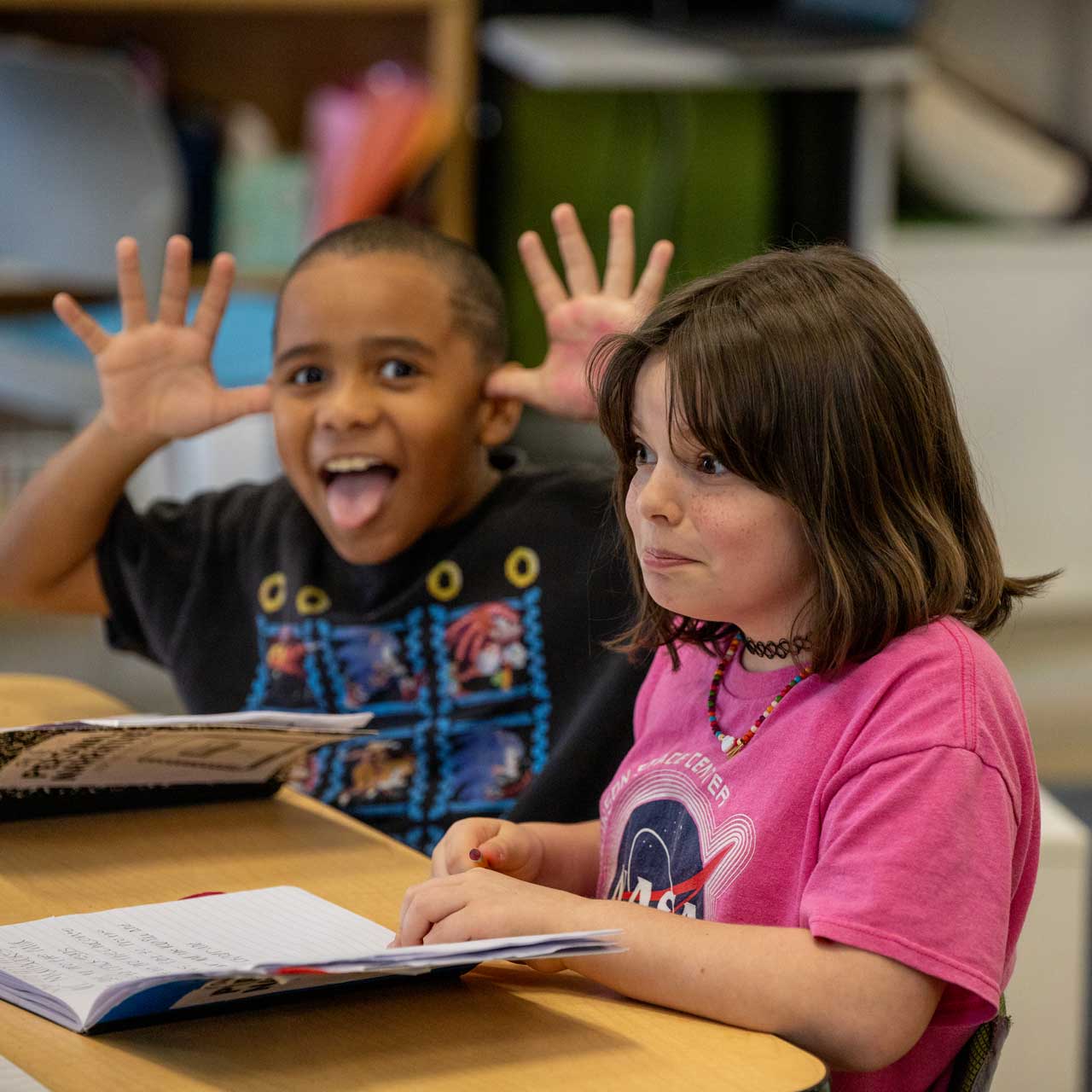 students-being-silly-square